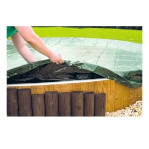 Rund Vinter Cover Supreme 100g/m2 til Pool &Oslash; 5,5 m