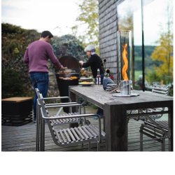 SPIN 90 Table-top fireplace gr