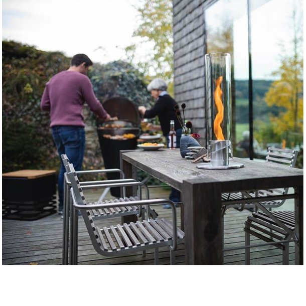 SPIN 90 Table-top fireplace gr