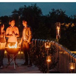 SPIN Pole Silver med stlspids - 3 delt