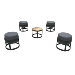 STAY Compact Puff ST MED 5 stk Mrk gr