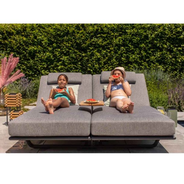 STAY FLEX Dobbelt solseng med koksgr stel