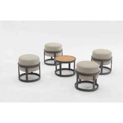 STAY Compact Puff ST MED 5 stk lys gr