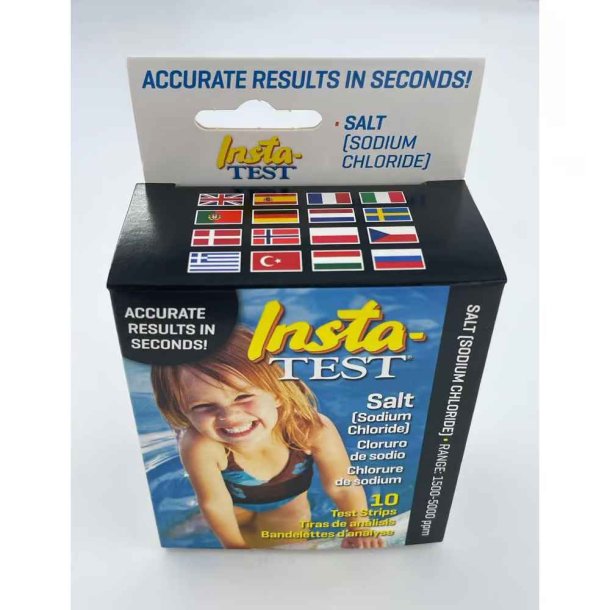 Salt teststrips til Pool og Spa 10 stk LaMotte