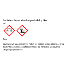 Saniklar - Super Kleral Algemiddel 3 L