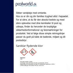 Saniklar Flydende Klor 15% 22 Kg Natriumhypochlorit