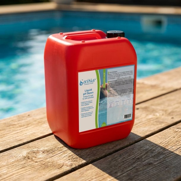 Saniklar pH down Flydende svovlsyre 14% 21 kg