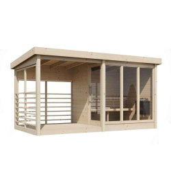 Sauna Anita med Terrasse Saml selv