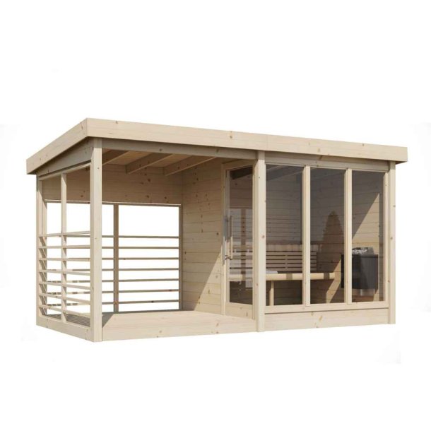 Sauna Anita med Terrasse Saml selv