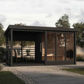 Sauna Herrestrup med Terrasse Saml selv