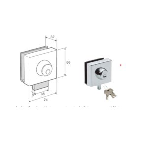 Sauna Drls til Glasdr Stl