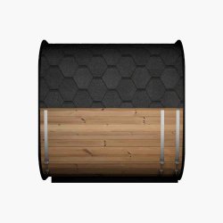 Sauna ICON 220 XL med glas front saml Selv