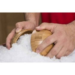 Sauna Iskugle i tr med tragt