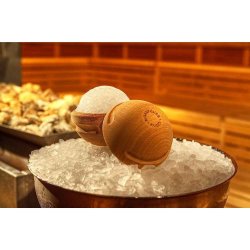 Sauna Iskugle i tr med tragt