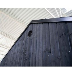 Sauna LUMI med isoleret spids tag