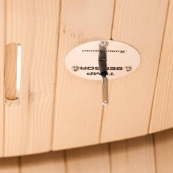 Sauna Moon Infrar&oslash;d Rund 2 pladser tr&aelig;farve Holls
