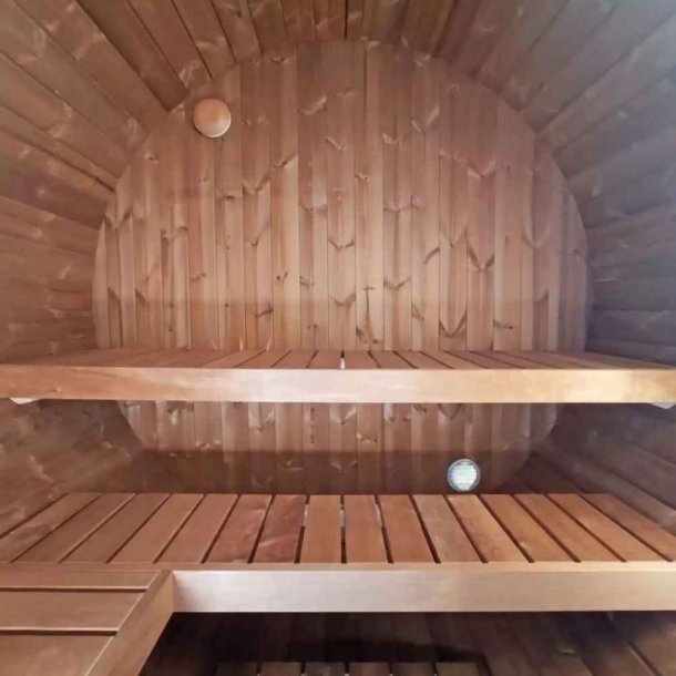 Sauna Tnde 160 cm Terrasse 2-3 pers. 4 varianter