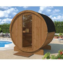 Sauna T&oslash;nde 160 cm Terrasse 2-3 pers. 4 varianter