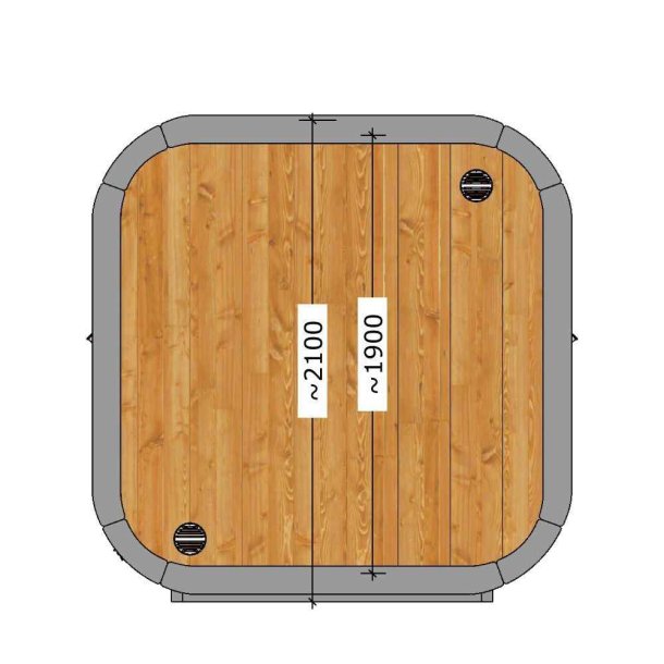 Sauna Icon 200 S Thermowood Saml selv