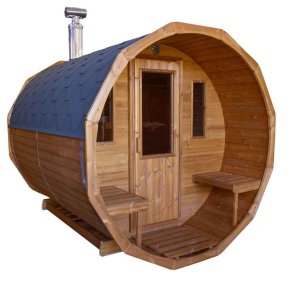 Sauna tnde Thermowood 260 cm Brndeovn Saml Selv