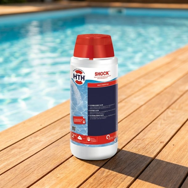 HTH shock powder - klor pulver 2,0 kg