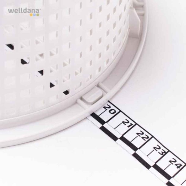 Skimmerkurv � 19,2 x 13,5 H. 13 cm