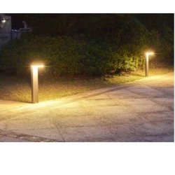 Solar Postbelysning med Sensor MILANO  Sort