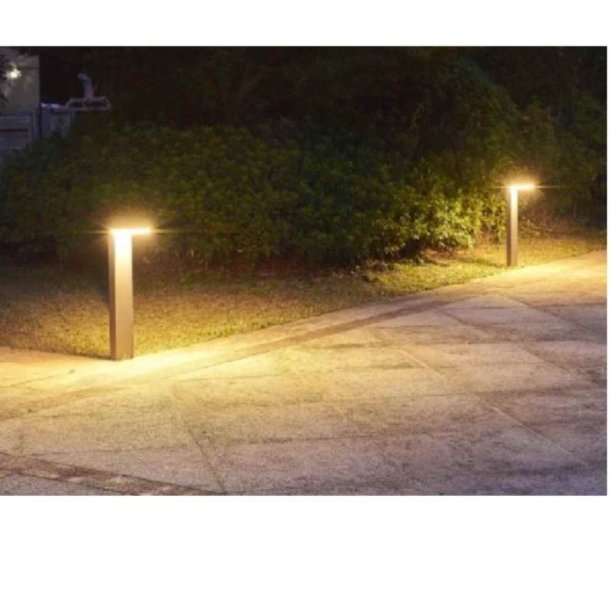 Solar Postbelysning med Sensor MILANO  Sort