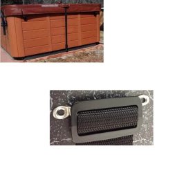 Spa cover vindstrop - storm sikring