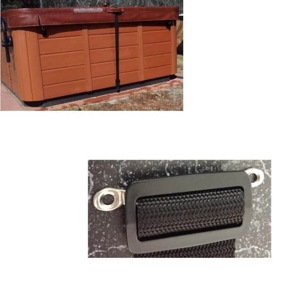 Spa cover vindstrop - storm sikring