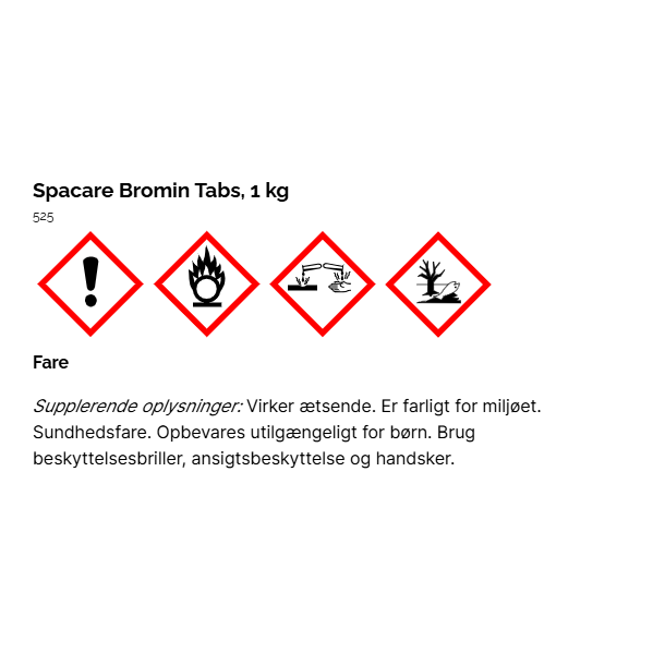 Spacare Bromin Tabs 1 kg