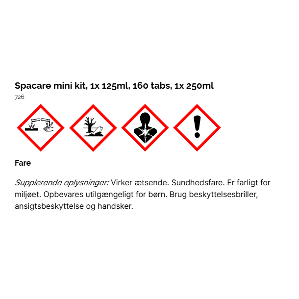 Spacare mini kit