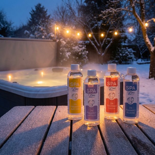 Pakke med 4 stk. Spaline spa dufte
