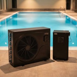 Welldana Splitvarmepumpe til Indend&oslash;rs Pool Full Inverter 17 kW