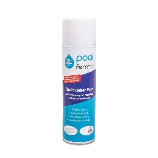 Spraylim til filtunderlag -Styropor pool 400ml.