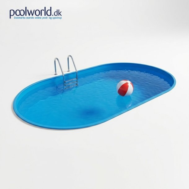 Oval Pool Toscana H&oslash;jde 1,35 m 0,6 mm liner Flere st&oslash;rrelser