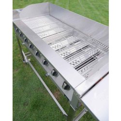 Stor Gasgrill 8 brndere Event grill - Ny model