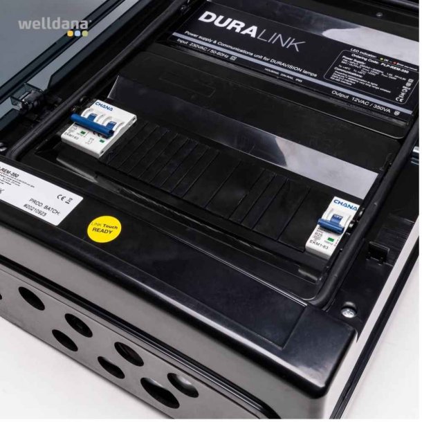 Styring med trafo og fjernbetjening til RGB 