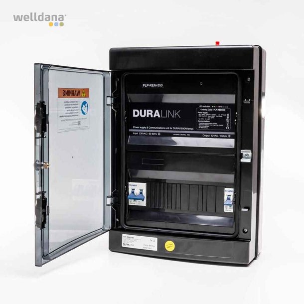 Styring med trafo og fjernbetjening til RGB 