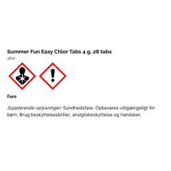 Summer Fun Easy Chlor Tabs 4 g - 28 tabs