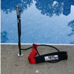 Svmmetrner med stang og elastik - SwimTether