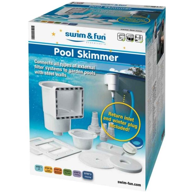 Swim & Fun Pool skimmer Basic s&aelig;t