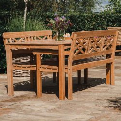 Tisvilde havem�bel s�t - Teak