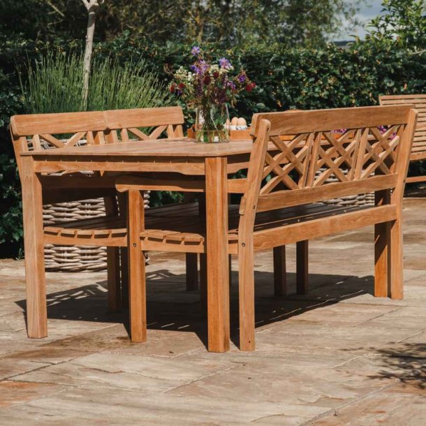Tisvilde havem�bel s�t - Teak