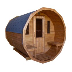 Sauna tnde Thermowood 260 cm Uden Ovn Saml Selv