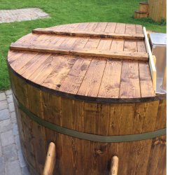 Trlg Grantr til Vildmarksbad  200 cm med indvendig ovn