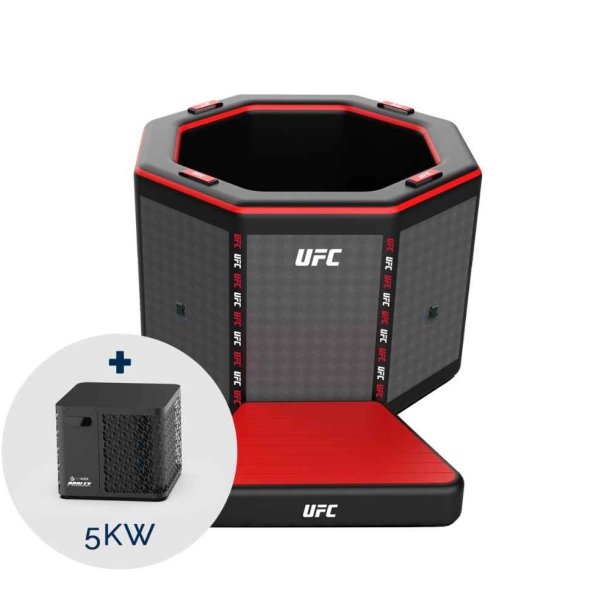 UFC isbad med Chiller 5 kw oppustelig Octagon