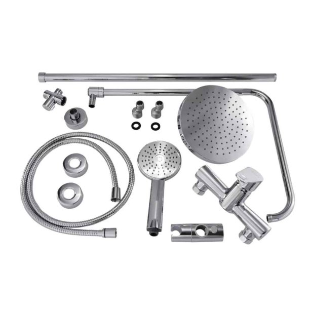 Udendrs Brusekabine i Thermowood