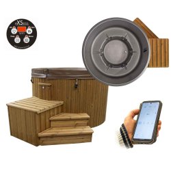 Udespa Topspa XS Dark Grey Topisoleret Wifi