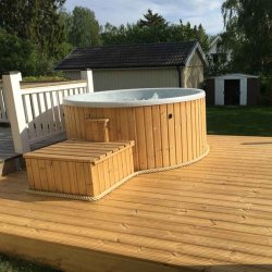 Udespa Topspa XS Grey Marble Topisoleret Wifi